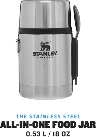 Stanley Classic Legendary Vakumlu Yemek Termosu, Paslanmaz Çelik, 0.5 Litre