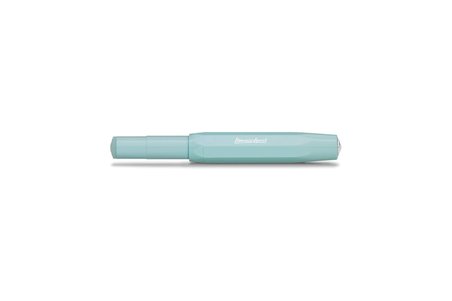 kaweco 10000752 skyline dolma kalem, medium uç mint yeşil