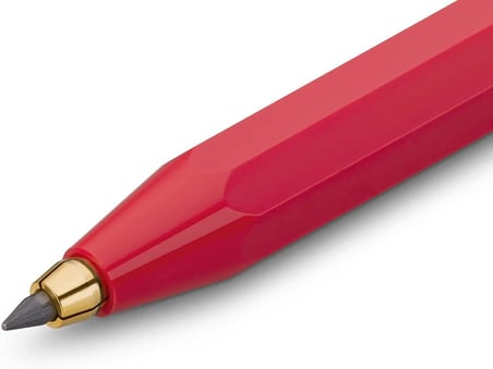 Kaweco 10001152 Klasik Sport Clutch Mekanik Kurşun Kalem, 3.2 Mm Uç Kırmızı