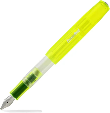 Kaweco 10001757 Icesport Neon Sarı 1.9 Mm Kesikuç Markör Dolmakalem Set