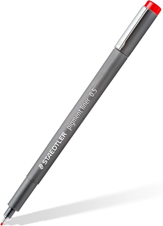 Staedtler 30805Ssb6 Pigment Liner Karışık Renk 0.5 Mm 6'Lı Set