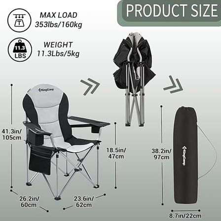 Kingcamp Camping Armchair
