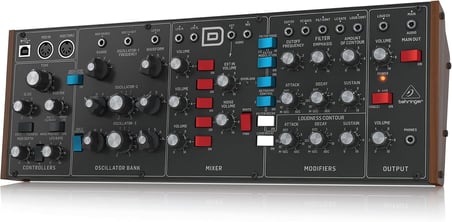 Behringer Model D Analog Synthesizer, Siyah