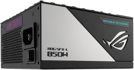Asus Rog Loki Sfx-L 850W Platinum Modüler Atx 3.1 Uyumlu Argb Fan Pcie 5.1 10 Yil Garanti