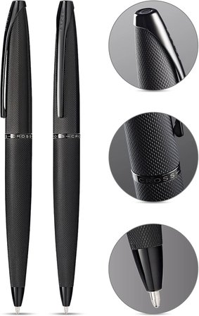 Cross 88241 Atx Brushed Tükenmez Kalem Siyah