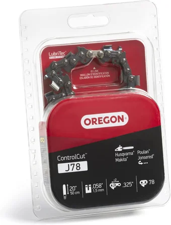 Oregon J78 Controlcut 50 Cm Motorlu Testere Zinciri, Husqvarna, Makita, Poulan, Jonsered Için Uygund
