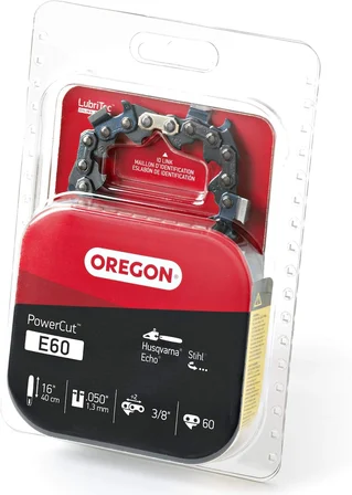 Oregon E60 Powercut 40 Cm (16 Inç) Testere Zinciri, Husqvarna, Stihl, Echo Ile Uyumludur