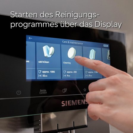 Siemens Tz80001A Temizleme Tabletleri, 10 Adet, Kahve Yağı Kalıntılarını Ideal Şekilde Giderir, Orij