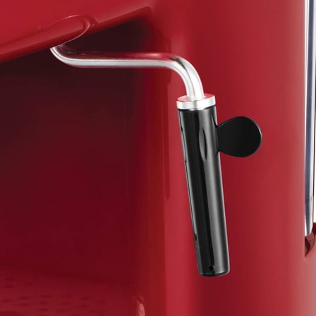 Russell Hobbs 28250-56 Espresso Kahve Makinesi, Retro Kırmızı Süzgeç, 15 Bar, 2 Fincan Başlığı, 1.1 