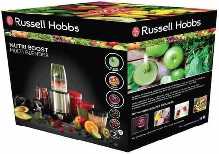 Russell Hobbs 23180-56 Nutriboost El Blenderı, Siyah/Gümüş