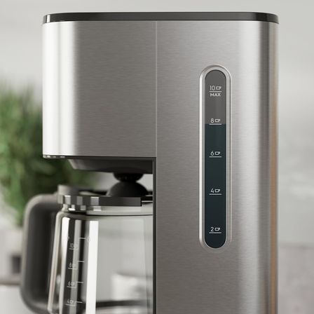 Electrolux E5Cm1-6St Create 5 Filtre Kahve Makinesi | Zaman Ayarlı Demleme, Aroma Seçme, Otomatik Ka
