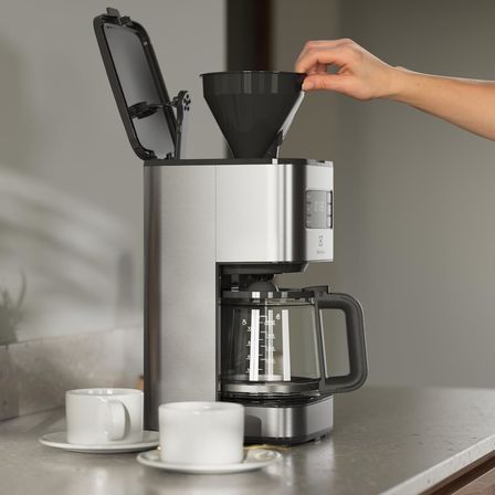 Electrolux E5Cm1-6St Create 5 Filtre Kahve Makinesi | Zaman Ayarlı Demleme, Aroma Seçme, Otomatik Ka