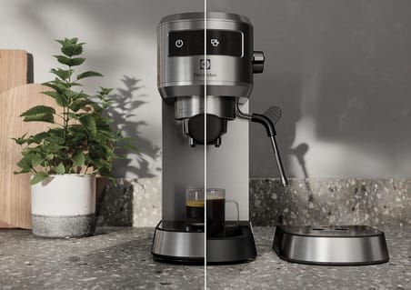 Electrolux E6Ec1-6St Explorer 6 Espresso Cappuccino Kahve Makinesi | Isı Kontrol Teknolojisi, Süt Kö
