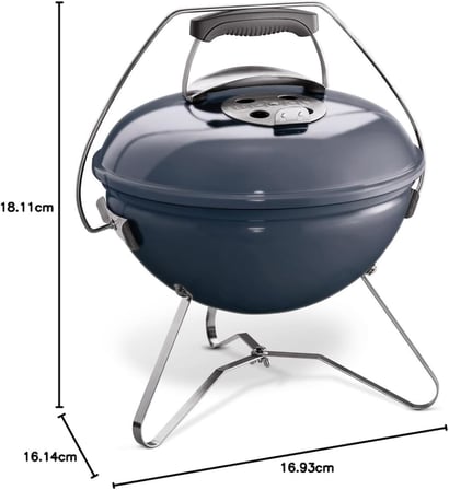 Weber Smokey Joe Premium Kömür Mangalı, Ø 37 Cm Izgara Yüzeyi, Taşınabilir Barbekü Mangalı, Pratik T