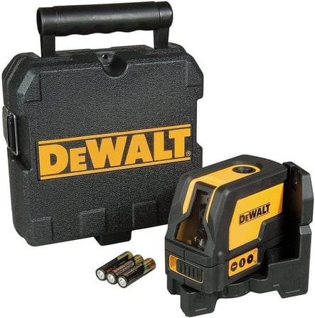 Dewalt Dw0822-Xj Otomatik Tesviye Ve Yatay Çizgi Lazer, Sari-Siyah