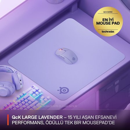 Steelseries Qck Large Gaming Oyuncu Mouse Pad - Lila