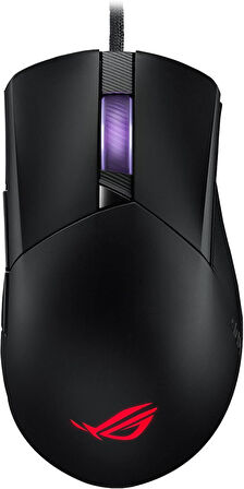 Asus Rog Gladius Iii Kablolu Oyuncu Mouse 19000 Dpi Sensör Aura Sync Rgb Örgülü Kablo, Siyah