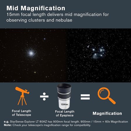 Celestron 93320 1-1/4-15 Mm Omni Serisi Oküler