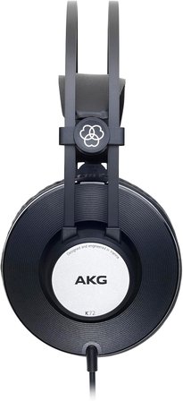 Akg K72 Kapalı Stüdyo Kulaklığı, Siyah, Standart