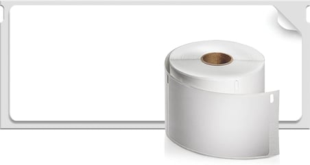 Dymo Labelwriter Etiket Yazıcıları Için Lw Büyük Posta Adresi Etiketleri, Beyaz, 1-4/10'' X 3-1/2'',