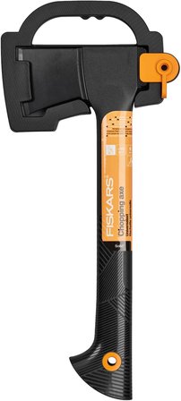 Fiskars Evrensel Balta, Sağlam, Taşıma Çantası Ile, Yapışmaz Kaplama, Çelik Bıçak/Cam Elyaf Takviyel