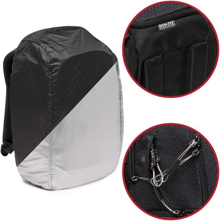 Manfrotto Pro Light Backloader M, Backpack For Mirrorless Cameras, Top And Rear Access, Double Tripo
