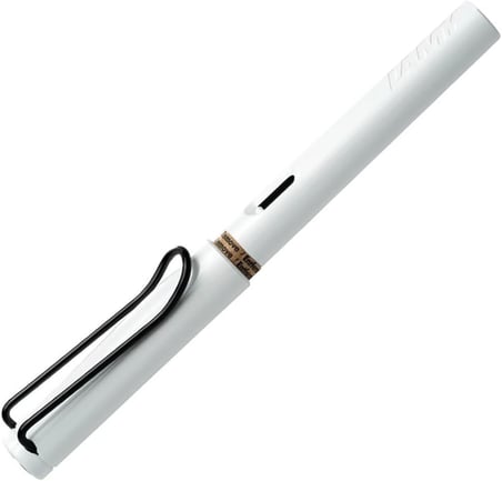 Lamy Safari Dolma Kalem Siyah Renk Klips M Uc Beyaz