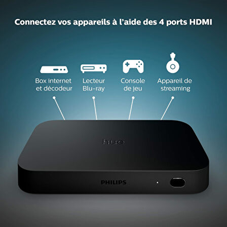 Philips Hue Hdmi Sync Box, 4 Hdmi Bağlantısı, Akıllı Aydınlatma