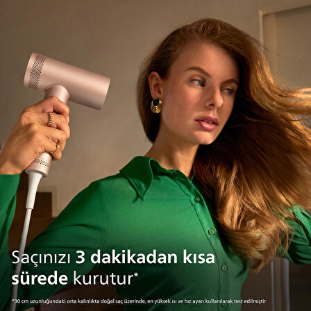 Philips Saç Kurutma Makinesi – Thermoshield Advanced Koruma, 228 Km/S Hava Akışı, 200M İyonik Bakım,