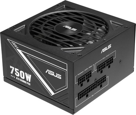 Asus 750W-Ats Gold Psu, Tüm Amaçli Bi̇lgi̇sayarlar Ve Oyun Si̇stemleri̇ İçi̇n Veri̇mli̇ Ve Dayanikli