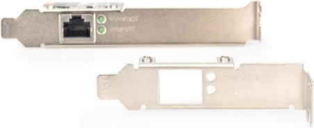 Digitus Gigabit Ethernet Ağ Kartı - 1 Rj45 Port - Pci Express - Realtek Rtl8111H - Düşük Profil Yuva