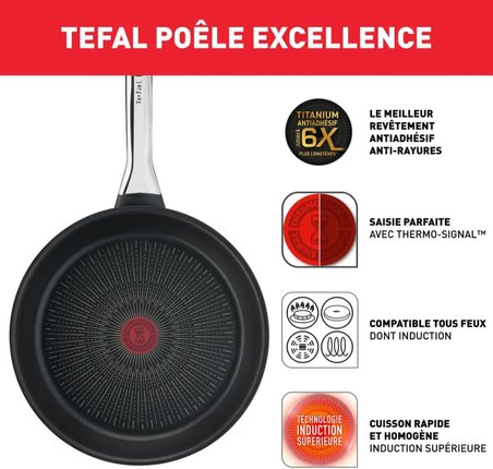 Tefal Unlimitedone 6X İndüksiyon Tabanlı Tava - 28 Cm