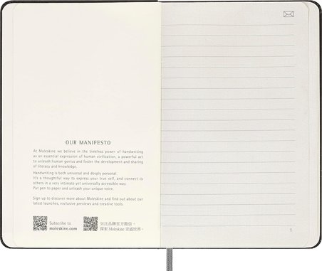 Moleskine Akıllı Dizüstü Bilgisayar, Akıllı Yazma Sistemi, Dijital Akıllı Not Defteri, Sabit Kapaklı