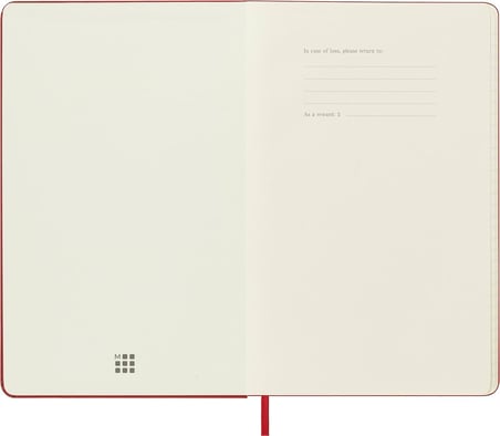 Moleskine Günlük Planlayıcı, 12 Aylık Günlük Planlayıcı 2025, Sabit Kapak Ve Elastik Kilit, Renk Kız