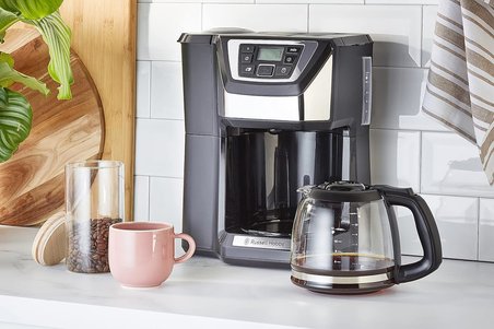 Russell Hobbs Victory Öğütücülü Kahve Makinesi (1,5 L Cam Sürahi, 12 Fincan, Dijital Programlanabili