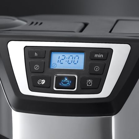 Russell Hobbs Victory Öğütücülü Kahve Makinesi (1,5 L Cam Sürahi, 12 Fincan, Dijital Programlanabili