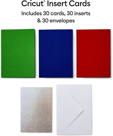 Cricut Insert Cards | Gökkuşağı Tartısı | 12,1 Cm X 16,8 Cm (Cricut - Boyut R40) | 30'Lu Paket | Cri