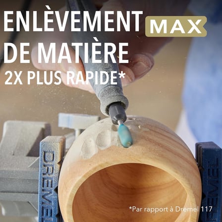 Dremel Max High Performance Power Carving Bit (9954), Malzeme Paslanmaz Çelik, 7,9 Mm Çap "Küre Başl