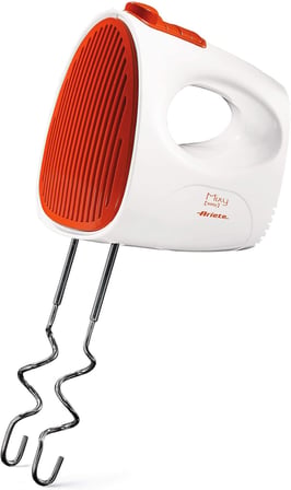 Ariete Mixy El Mikseri 1541/00 - Çırpma Teli, 250 Watt, Hamur Yoğurma, 5 Kademeli Hız Ayarı, 2 Çırpı
