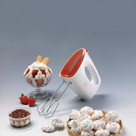 Ariete Mixy El Mikseri 1541/00 - Çırpma Teli, 250 Watt, Hamur Yoğurma, 5 Kademeli Hız Ayarı, 2 Çırpı
