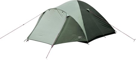 High Peak Nevada 4 Kubbe Çadır, Ön Yapılı Kamp Çadırı, 4 Kişilik, Çift Duvarlı, 2000 Mm Su Geçirmez,