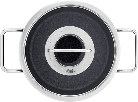 Fissler Adamant Cam Kapak Kısa Tencere 28 Cm