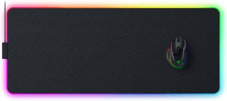 Razer Strider Chroma - Razer Chroma Rgb Ile Hibrit Oyun Mouse Mat (Hibrit Yumuşak/Sert Mat, 19 Chrom