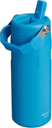 Stanley The Iceflow Flip Straw 2.0 Pipetli Termos 0.47 Lt (16 Oz) - Azure
