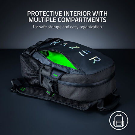 Razer Rogue V3 Sırt Çantası (13,3 Inç) - Kompakt Seyahat Çantası (15 Inç'E Kadar Dizüstü Bilgisayar