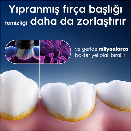 Oral-B Io Gentle Care Beyaz Diş Fırçası Yedek Başlığı 2 Adet