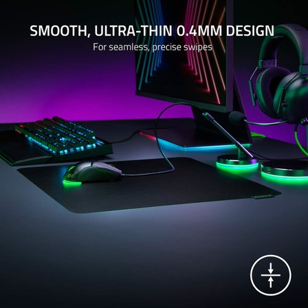 Razer Sphex V3 Large - Ultra Ince Oyun Mousepad (450 Mm Genişlik X 400 Mm Yükseklik, Pürüzsüz Tasarı