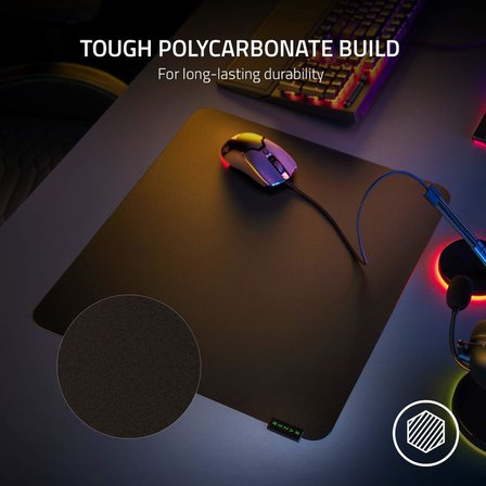Razer Sphex V3 Large - Ultra Ince Oyun Mousepad (450 Mm Genişlik X 400 Mm Yükseklik, Pürüzsüz Tasarı