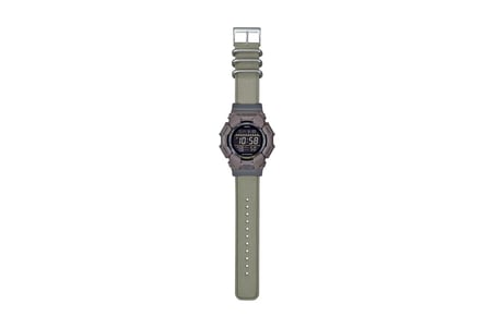 Casio Carbon Gd-010Ce-5Dr Quartz Dijital Silikon Kahve 20 Atm 52 Mm Erkek Kol Saati