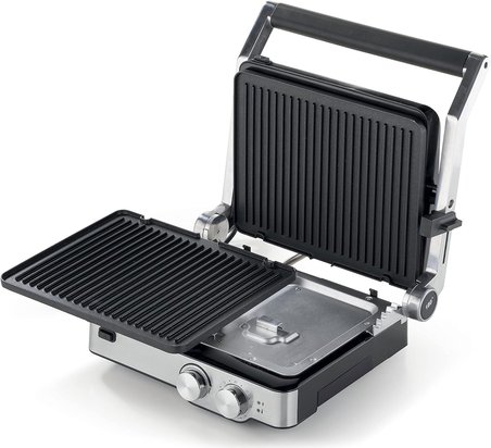 Kenwood Izgara Ve Tost Makinası Metal Hgm80.000Ss - Grill Toast Machine, 2000 Watt, Zaman Ve Sıcaklı